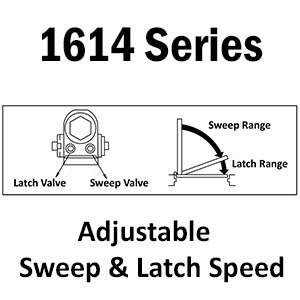 Dynasty Hardware 1614 Door Closer Adjusting Valves