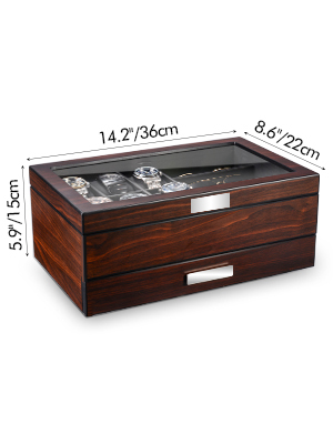 watch box with drawer