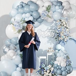 Blue Graduation Decorations 