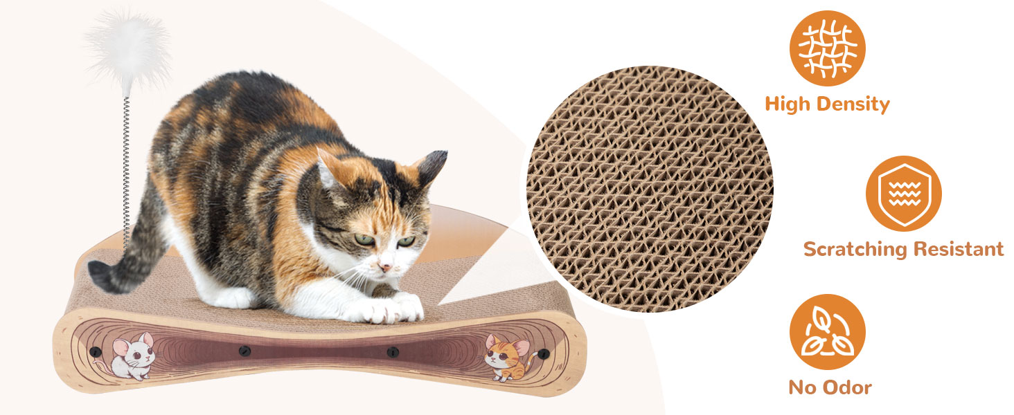 Cardboard Cat Scratcher Bed Lounge