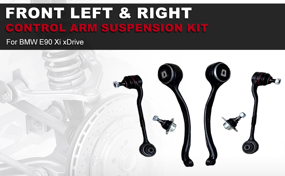 Amazon.com: Bapmic 31126768984 6pcs Front Lower Control Arm