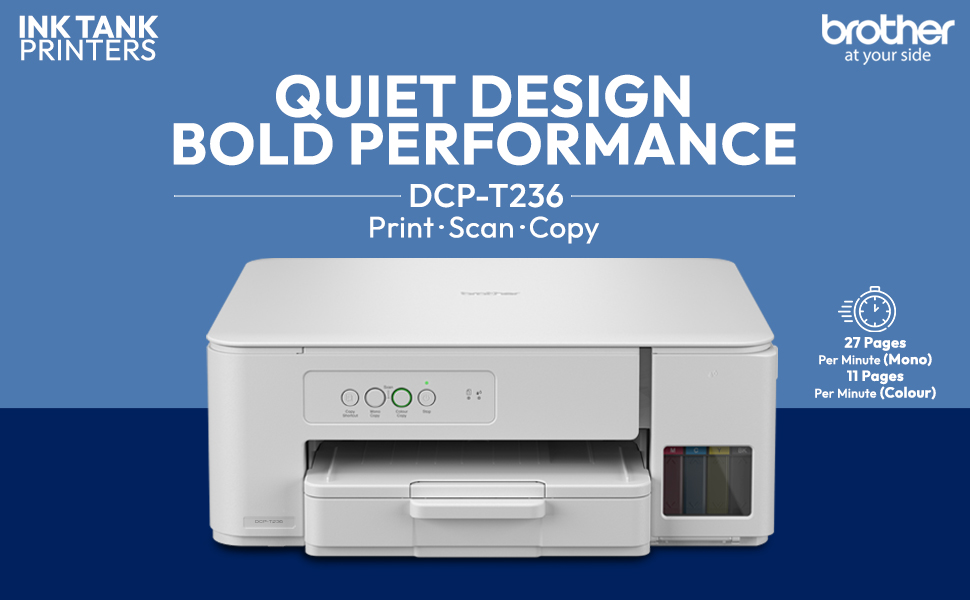 DCP-T236 Multifunction Ink Tank Printer Best For Home
