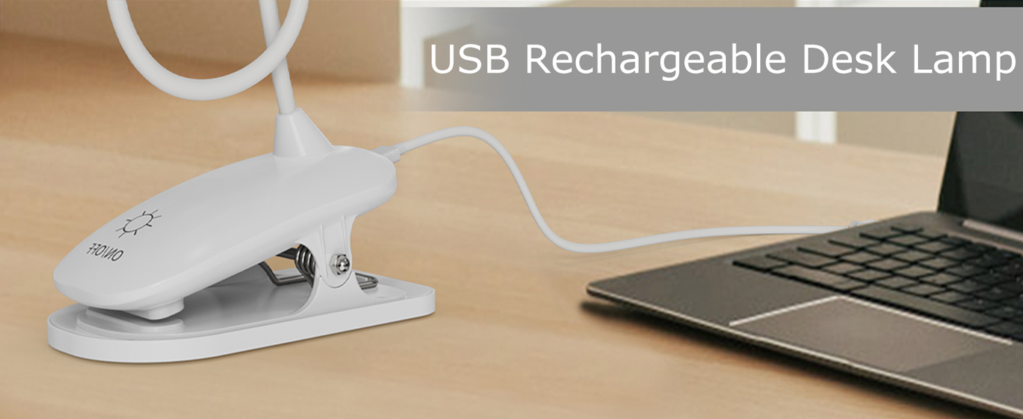 USB Rechargeable Reading Light 