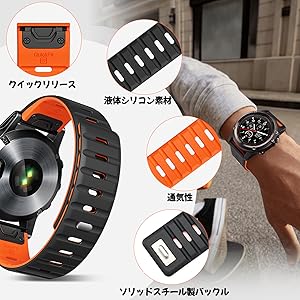 For Garmin Fenix 8 Band Quick Fit