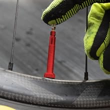 red presta valve stem tubeless