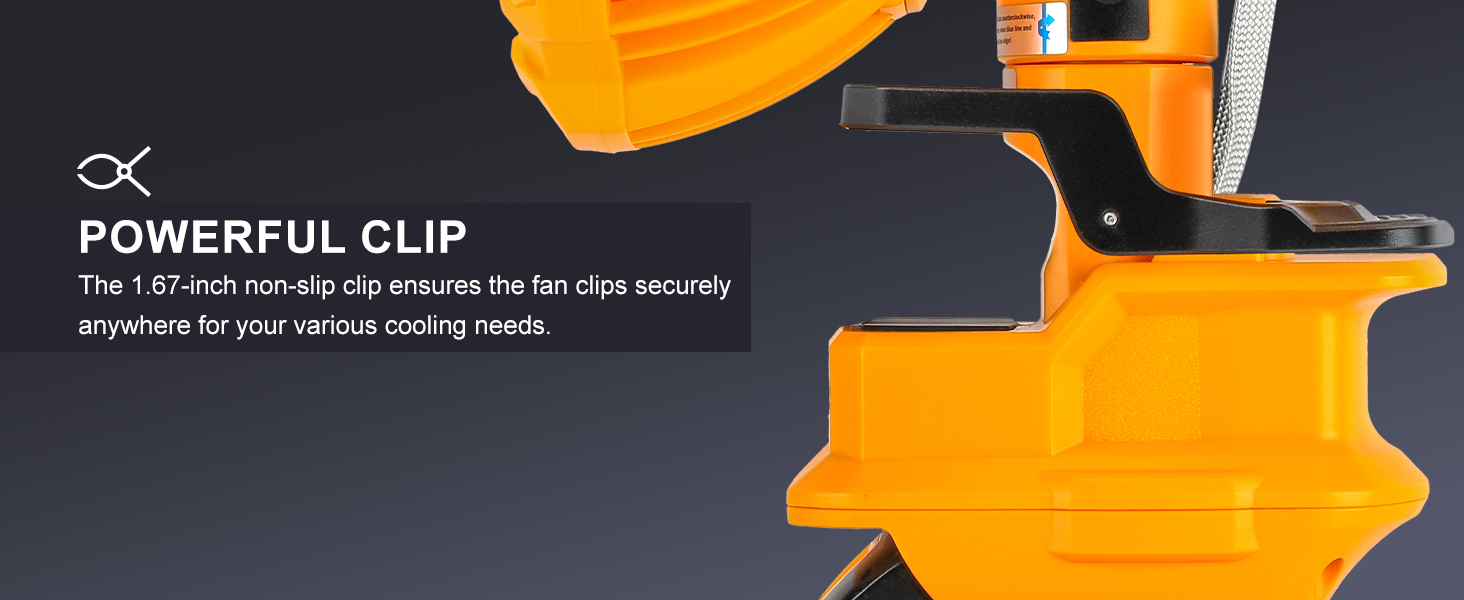 dewalt clip on fan