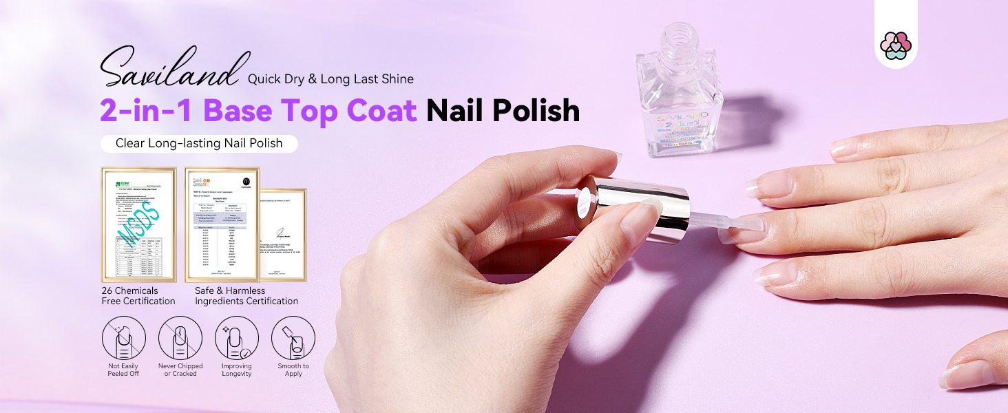 clear nail polish