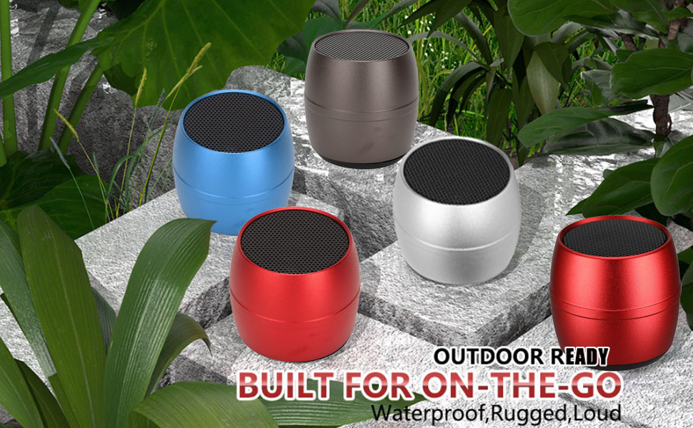 Septpenta Portable Bluetooth Speaker, Outdoor Wireless Mini