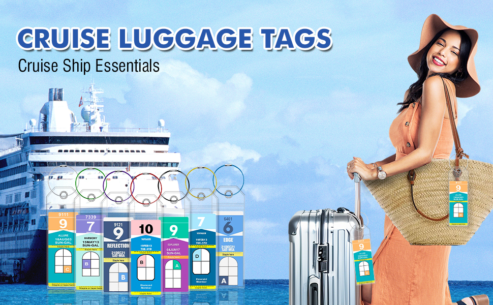 Cruise Luggage Tag Holder