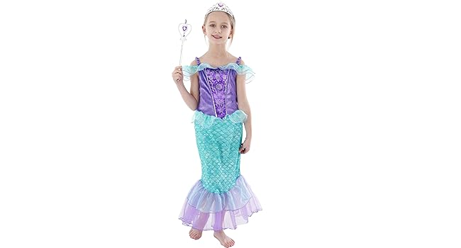 Little Girls Mermaid Dress