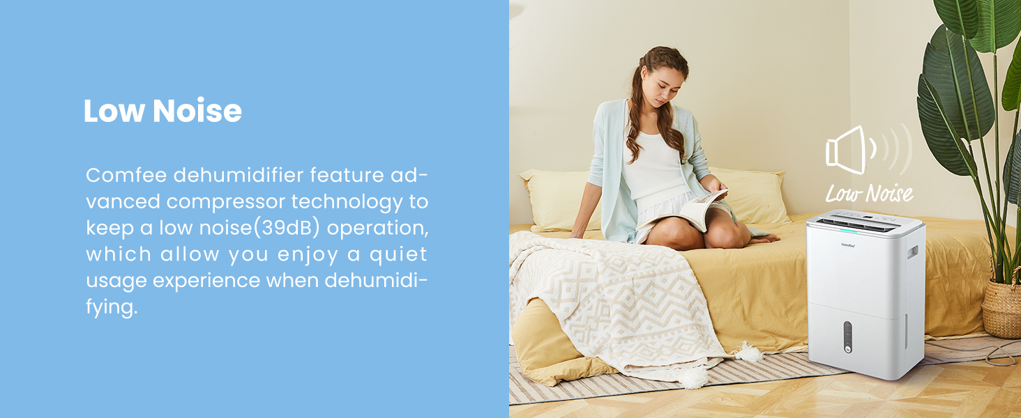 COMFEE'Dehumidifier 20L,Dehumidifiers for Home,Dehumidifier and Air