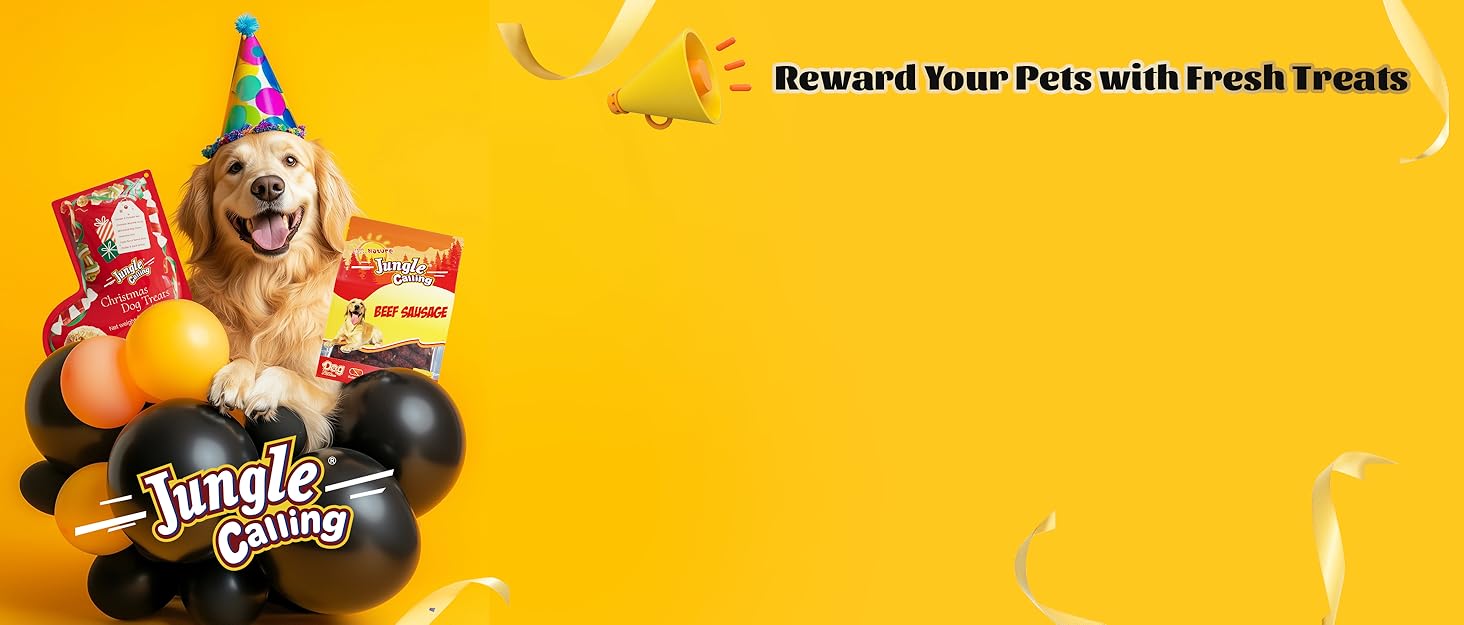 jungle calling dog treats