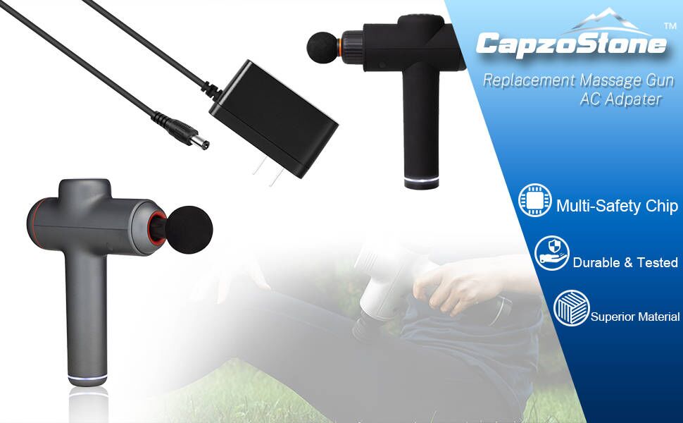 sharper image massage gun charger