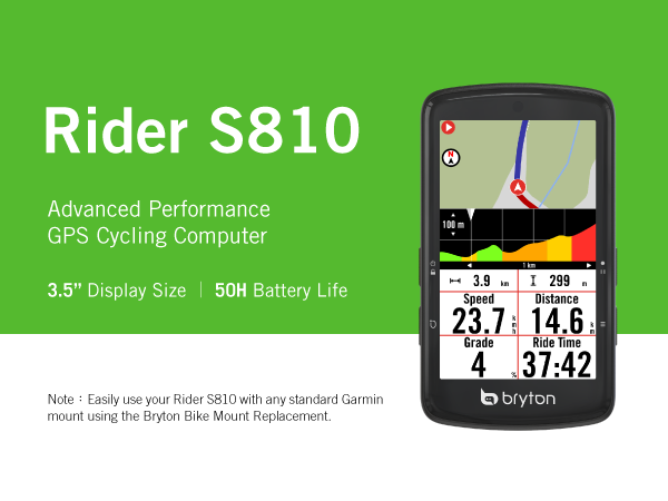 Amazon.com: Bryton Rider S810 3.5 Inch Color Touchscreen GPS