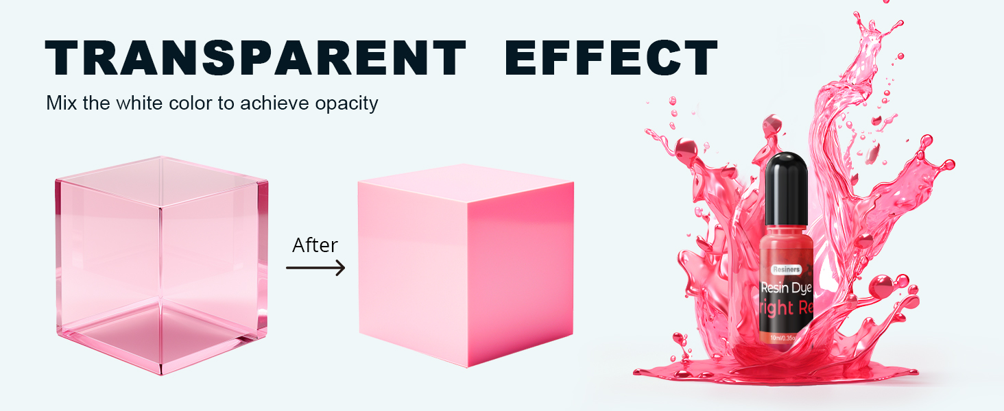 Resiners Epoxy Resin Dye 20 Colors Resin Pigment Paste