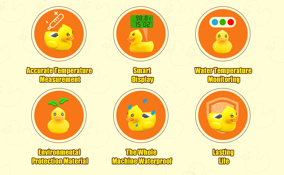 BabyElf Baby Water Thermometer Bathtub Thermometer Baby Bath and Room