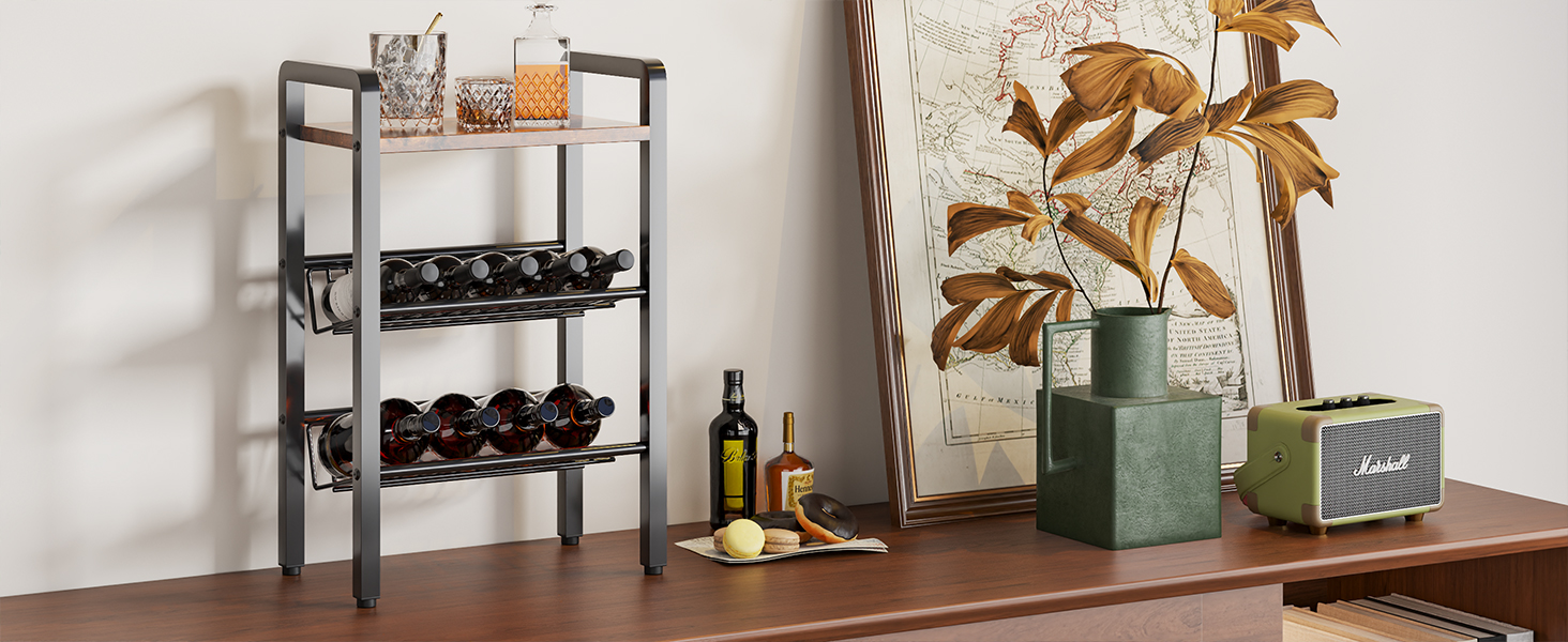 NIROZA 3 Tier Kitchen Countertop OrganizerShelf Kitchen