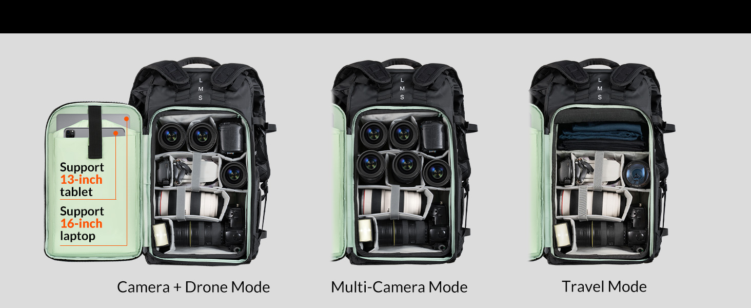 Large Camera backpack