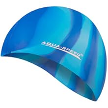 Aqua Speed neongelbe Badekappe Mega