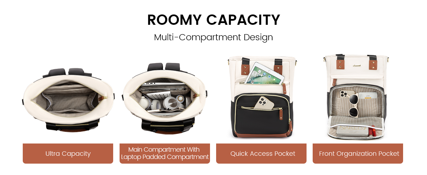backpack with laptop compartment
