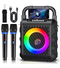 Amazon | JYX スピーカーセット 拡声器 ワイヤレスマイク2本