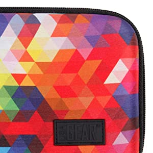 USA GEAR hard shell case - geometric