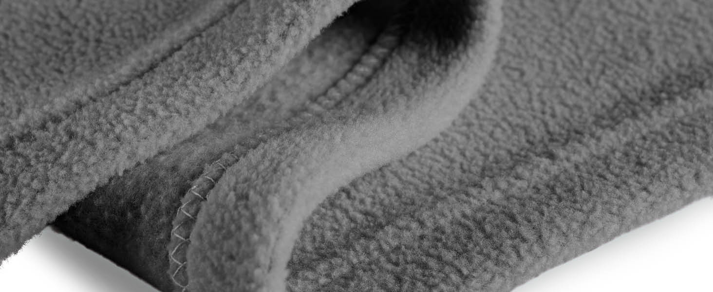 Bare Home Polar Fleece Blanket Throw Blanket Dark Blue Warm