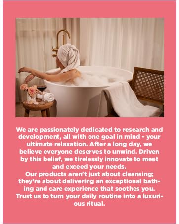Spa Luxetique Rose Bath Gifts for Women