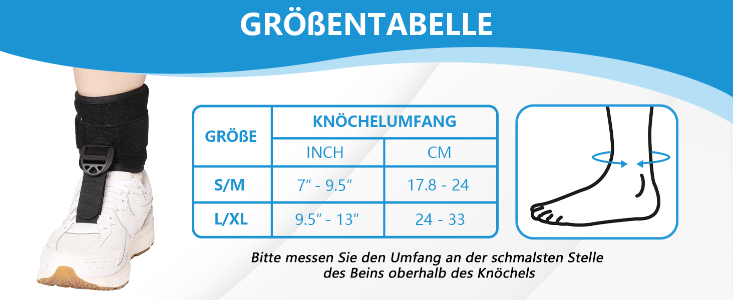 Fussheberorthese für Frauen