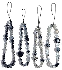 Amazon.com: AGEN KGEN Phone Charms Cute Beaded Phone Lanyard