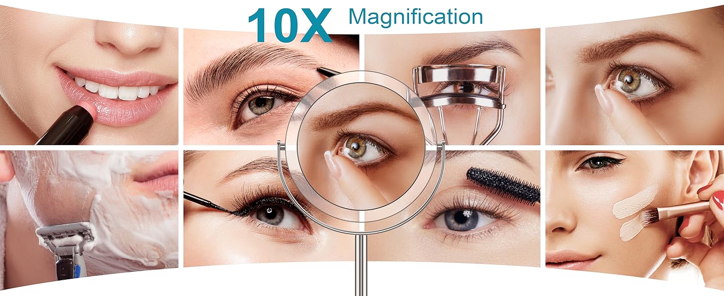 10x magnifing mirror