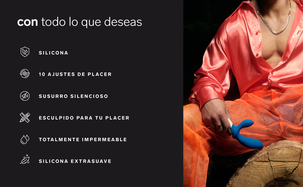 Lelo LOKI Wave Vibrador Anal con Balanceo Federal Blue ...