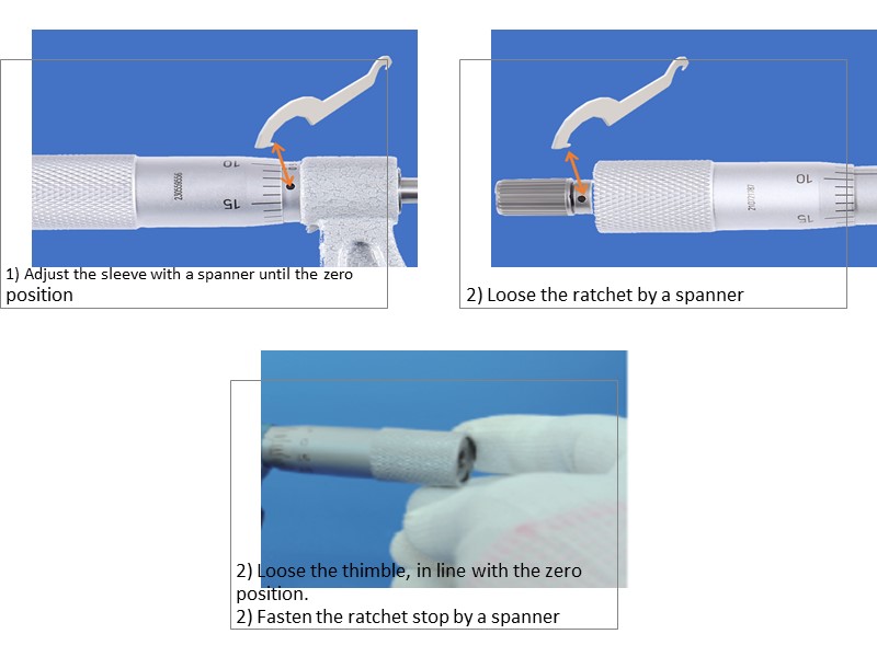 Zero Set Accusize EG00-0906 Outside Micrometer