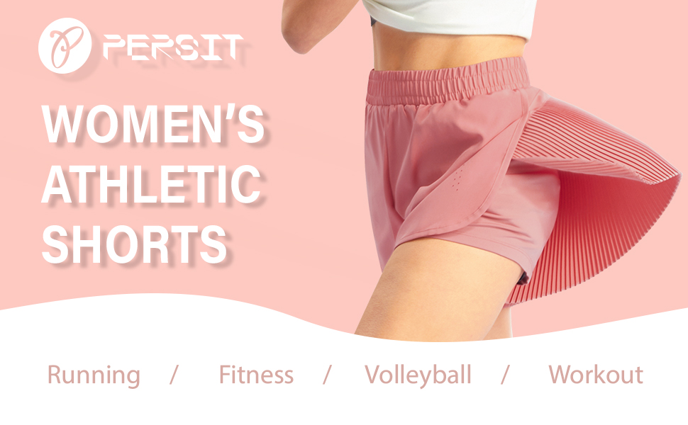 Running Shorts for Women Athletic Flowy Shorts for Women High Waisted Quick Dry Workout Exercise