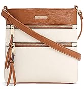 CLUCI Crossbody Purses for Women, Zipper Pocket Adjustable Strap, Soft Leather Women's Shoulder H...