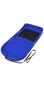 snow sled blue