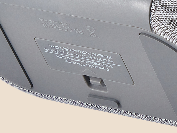 digital alarm clock radio with battery backup