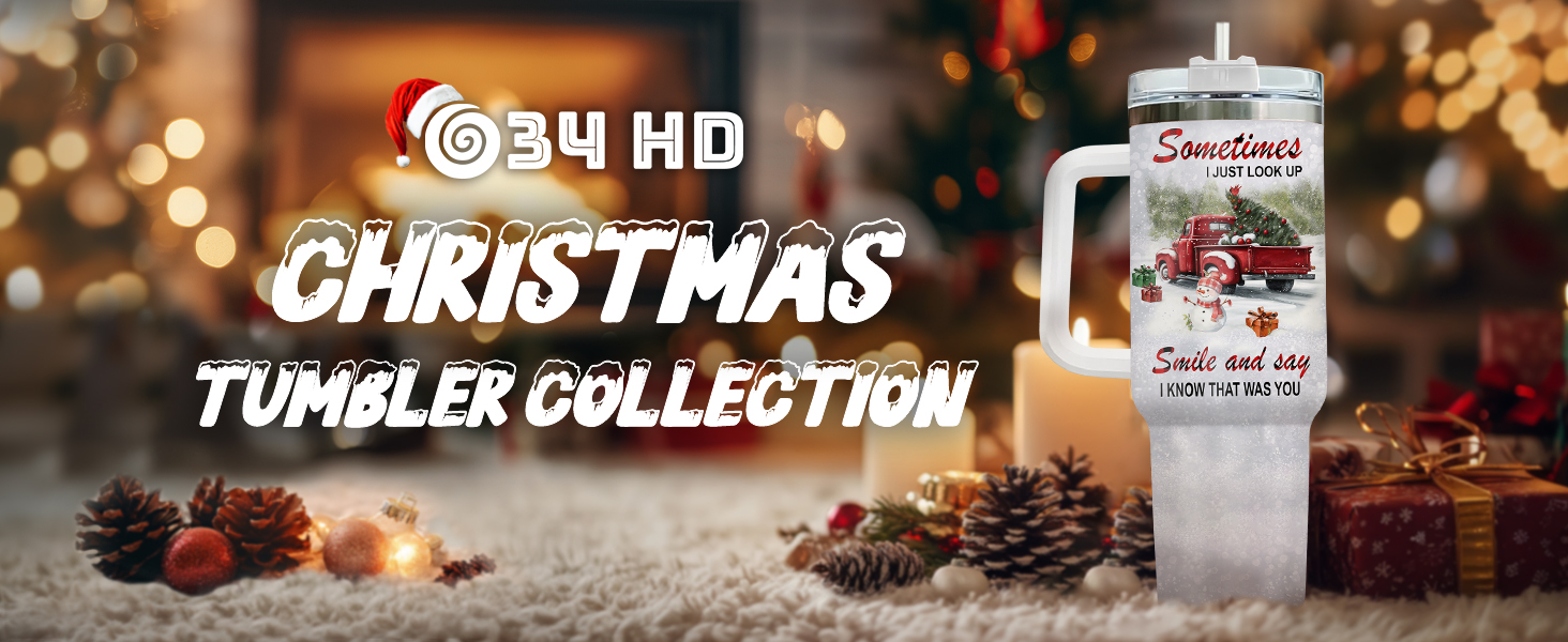 christmas tumbler, christmas mug, christmas cup, cardinal tumbler, christmas movie tumbler