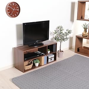 テレビ台 ローボード 32型 幅89cm ブラウン Amazon｜不二貿易 テレビ台 ローボード ミディアムブラウン 32型