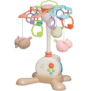 Amazon.co.jp: トイローヤル やすらぎふわふわ3WAYメリー (折りたたみ