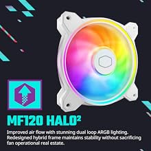 Hyper 212 Halo White Air Cooler, CPU cooler, AMD Cooler, Intel Cooler, Deepcool Cooler, CPU Fan