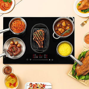 5 burner electric stove 30 inch