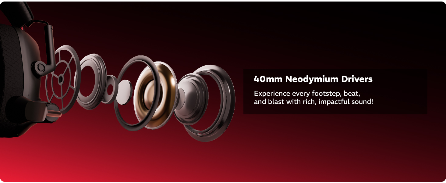 40mm Neodymium Drivers