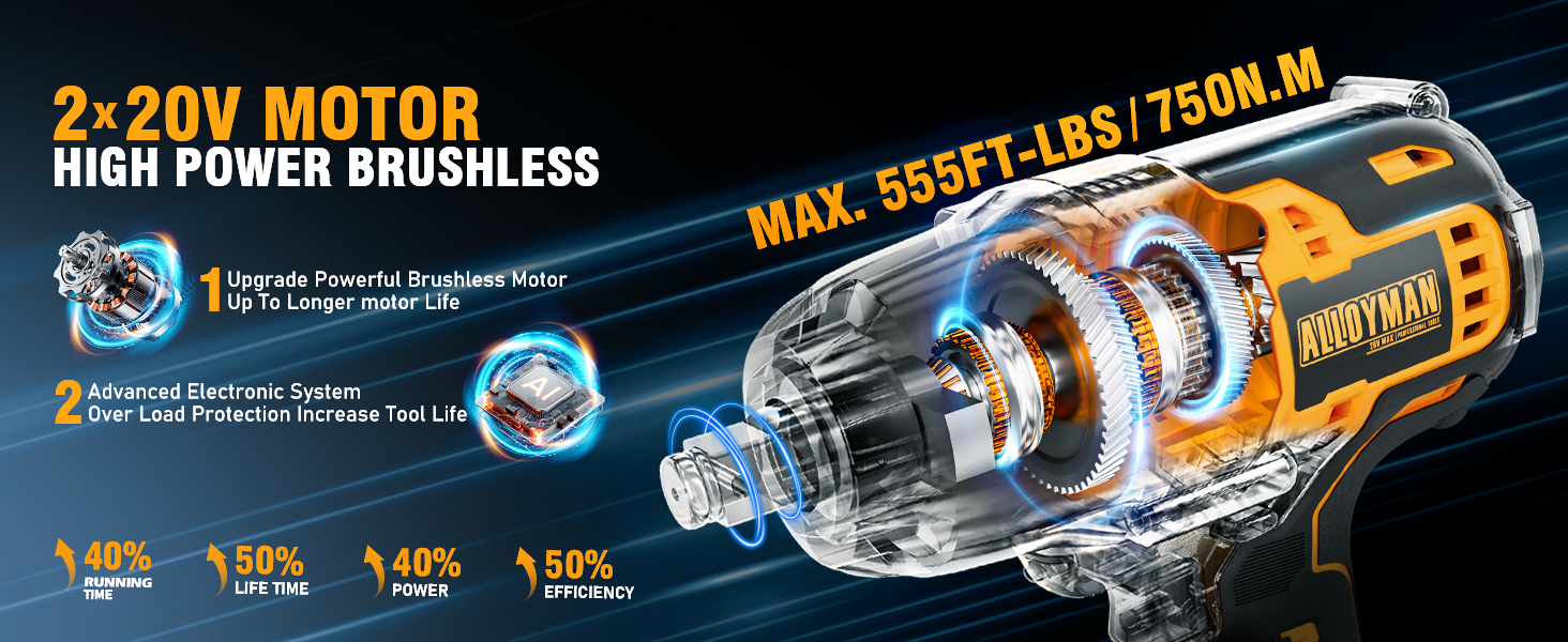 750N.M HIGH TORQUE  CORDLESS IMPACT WRENCH MOTOR.impact gun impact wrench cordless impact wrench 
