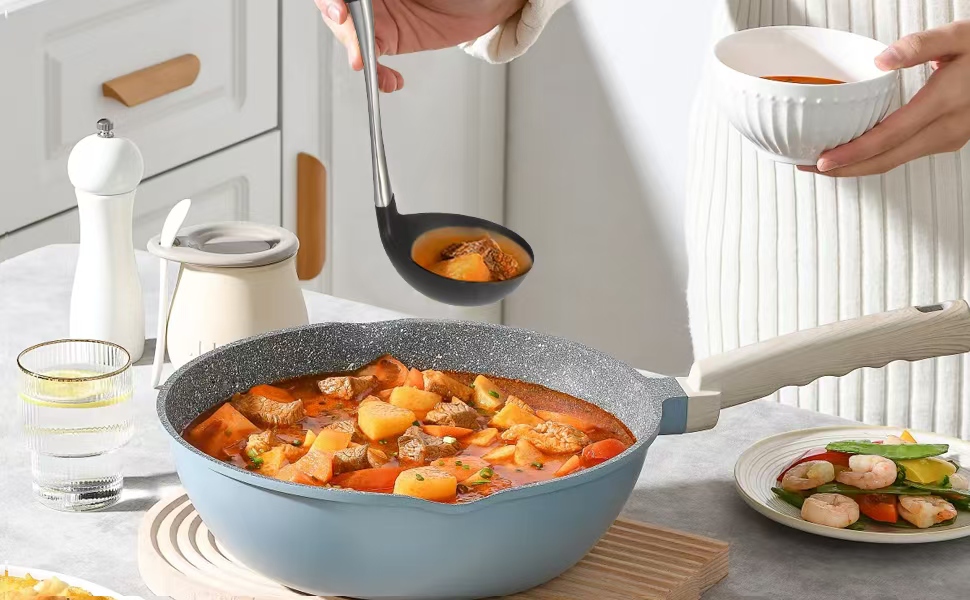 Black Silicone Cooking Utensils Set