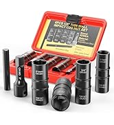 6PCS Lug Nut Impact Socket Set, XEWEA 1/2