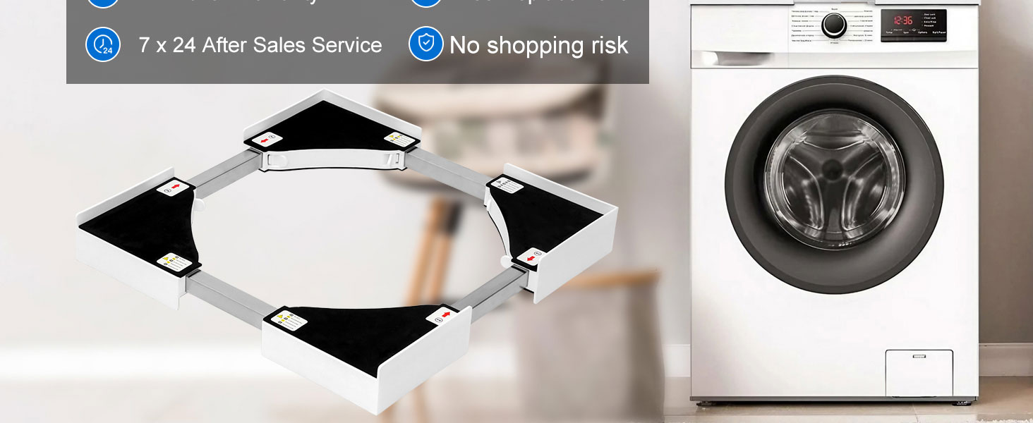 𝑵𝑬𝑾 Stacking Kit for Washer and Dryer, Retractable Washer