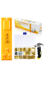picture hanging kit yellow