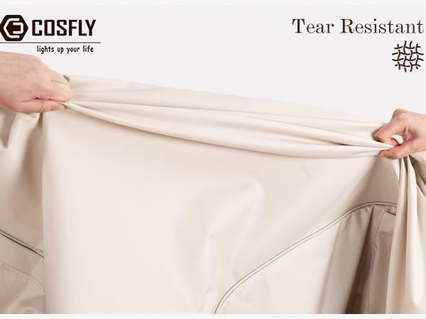Tear resistant patio furniture cover