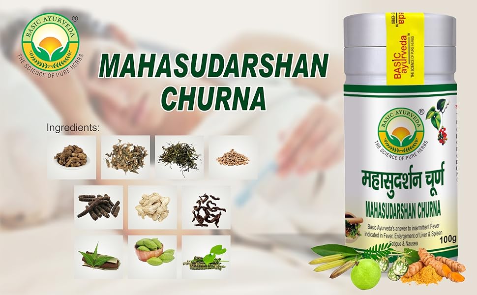 Buy Basic Ayurveda Mahasudarshan Churna (100 gram) Online at Low Prices ...